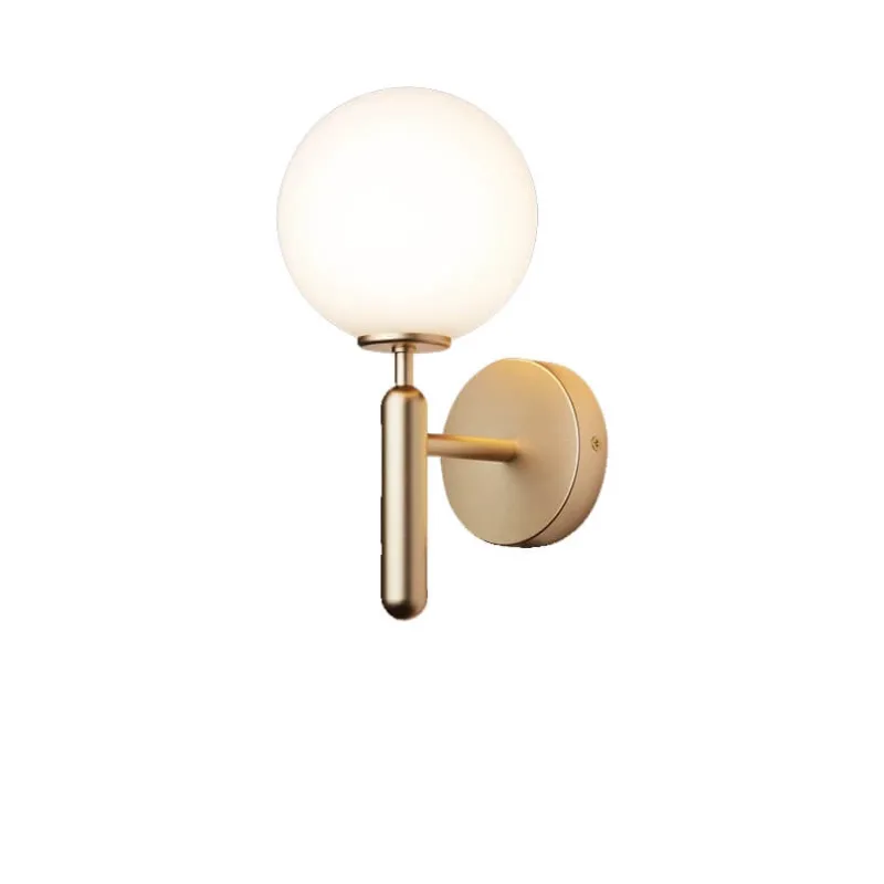 Hot Miira væglampe, messing/opal Messinglamper|Glas Lamper