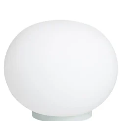 Hot Mini Glo-Ball T bordlampe, med dæmper Hvide Lamper|Glas Lamper