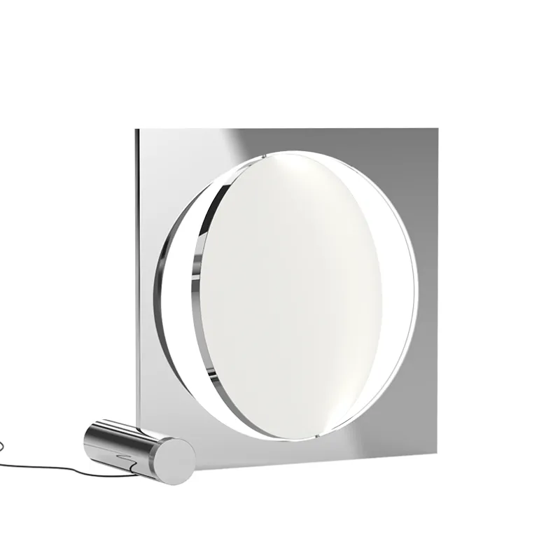 Moonsetter 600 LED gulvlampe, krom/hvid Gulvlamper|Soveværelseslamper