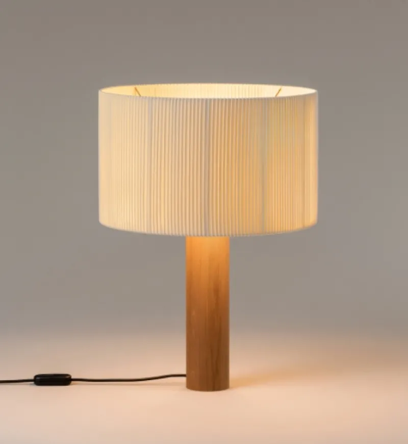 Best MORAGAS bordlampe Lamper I Træ|Sommerhus Lamper