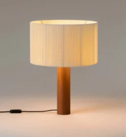 Best MORAGAS bordlampe, sapeli Lamper I Træ|Bordlamper