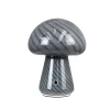 Online Morkel Mushroom batterilampe / bordlampe, grå Glas Lamper|Transportable Lamper