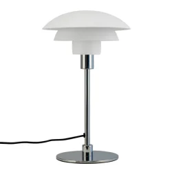 Online Morph D21 bordlampe, hvid/krom Hvide Lamper|Lamper Til Sofabord