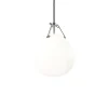 New Moser pendel Ø185, mat hvid opal Glas Lamper|Spisebordslamper
