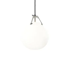 New Moser pendel Ø185, mat hvid opal Glas Lamper|Spisebordslamper