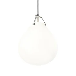 Online Moser pendel Ø250, mat hvid opal Glas Lamper|Køkkenlamper