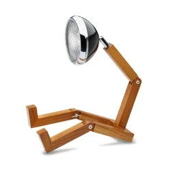 Discount Mr. Wattson bordlampe, Fashion sort Børn Lamper I Træ|Lamper Til Reol