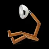 Sale Mr. Wattson bordlampe, Vintage hvid Børn Lamper I Træ|Hvide Lamper