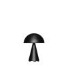 Best Mush Portable bordlampe / batterilampe, mat sort Transportable Lamper|Lamper Til Sofabord