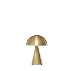 Mush Portable bordlampe / batterilampe, messing Messinglamper|Transportable Lamper