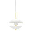 New Musling pendel Ø440 Messinglamper|Glas Lamper