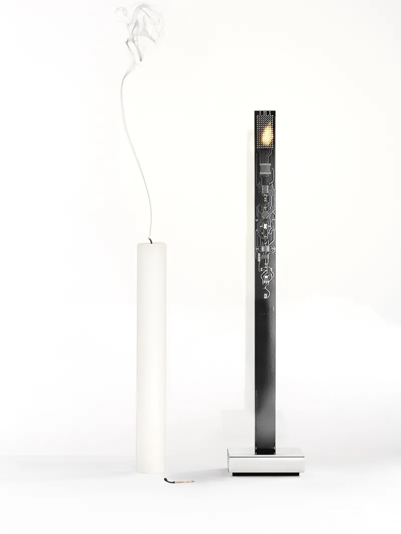 My New Flame bordlampe, sort Bordlamper