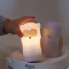 Sale Natlampe Trio Ugle, hvid Børn Transportable Lamper|Natlampe