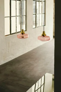 Sale New Wave Optic pendel, rosa Glas Lamper|Spisebordslamper