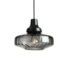 Discount New Wave Optic pendel, smoke Glas Lamper
