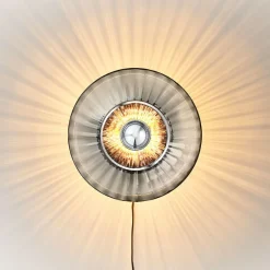 New New Wave Optic væglampe, smoke Glas Lamper|Lampe Til Trappeopgang