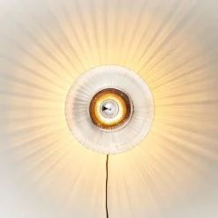 Outlet New Wave Optic XL væglampe, clear Glas Lamper|Væglamper