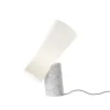 Online NILE bordlampe, hvid marmor Marmor Lamper|Hvide Lamper