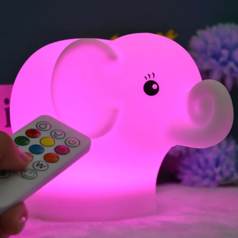 Online NiteLite Elephant Børn Transportable Lamper|Natlampe