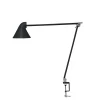Discount NJP bordlampe m/bordklemme, sort Skrivebordslamper|Klemmelamper