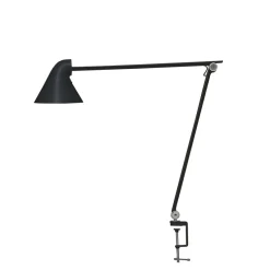 Discount NJP bordlampe m/bordklemme, sort Skrivebordslamper|Klemmelamper