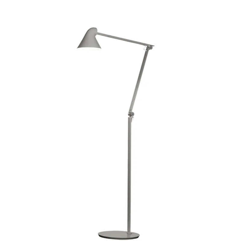 Discount NJP gulvlampe, lys alu grå Standerlamper|Arkitektlamper