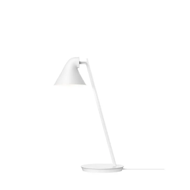 Online NJP Mini bordlampe, hvid Hvide Lamper|Skrivebordslamper