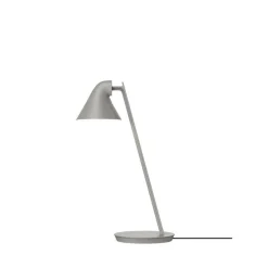 Hot NJP Mini bordlampe, lys alu grå Skrivebordslamper|Arkitektlamper