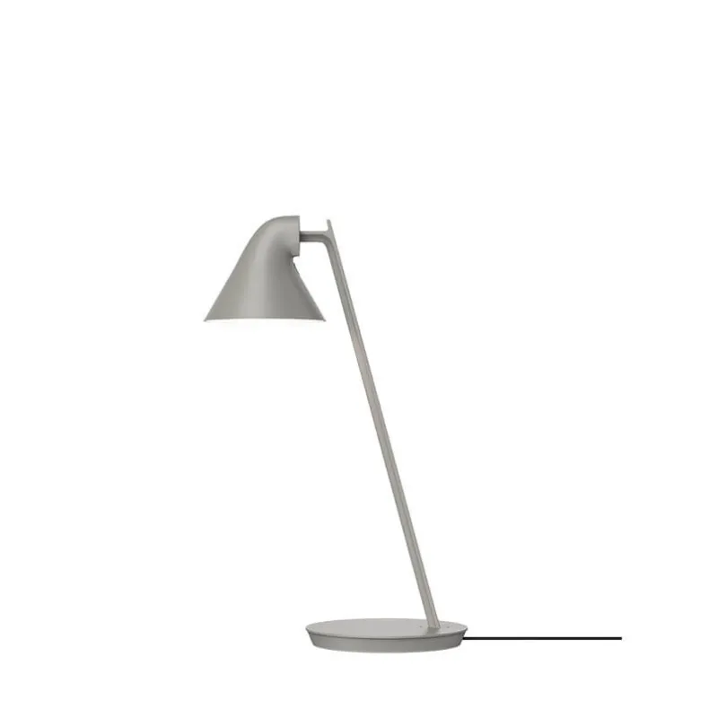 Hot NJP Mini bordlampe, lys alu grå Skrivebordslamper|Arkitektlamper