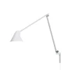 Outlet NJP væglampe m/lang arm, hvid Hvide Lamper|Arkitektlamper
