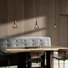 New Nori 18 pendel, røgfarvet Lamper I Træ|Glas Lamper