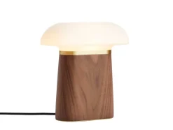 New Nova bordlampe, valnød Lamper I Træ|Skrivebordslamper