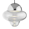 Clearance Nutty XL pendel, klar/krom Krom Lamper|Glas Lamper