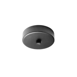 Outlet Baldakin 1, satin sort Ledninger, Fatninger Og Baldakiner