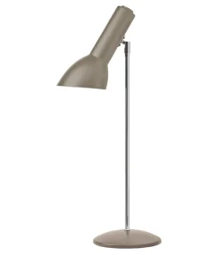 Outlet Oblique bordlampe krom, sand Skrivebordslamper|Læselamper
