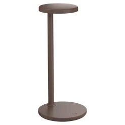 Best Oblique bordlampe, mat brun Lamper Med Usb|Kontorlamper