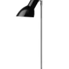 Hot Oblique Bordlampe, sort blank Skrivebordslamper|Læselamper