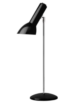 Hot Oblique Bordlampe, sort blank Skrivebordslamper|Læselamper