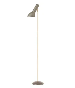 Discount Oblique gulvlampe messing, sand Læselamper|Stue Lamper