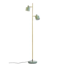 Clearance Ocean gulvlampe, oliven/messing Standerlamper|Stue Lamper