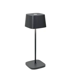 Outlet Ofelia batterilampe / bordlampe, mørkegrå Transportable Lamper|Lamper Til Sofabord