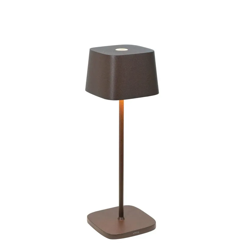 Best Ofelia batterilampe / bordlampe, corten Transportable Lamper|Lamper Til Sofabord