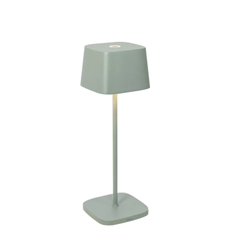 Outlet Ofelia batterilampe / bordlampe, salviegrøn Transportable Lamper|Lamper Til Sofabord