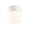 Hot Ohm 140/170 loftlampe / væglampe, hvid/mat opal Hvide Lamper|Glas Lamper