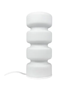 Olive bordlampe, opal Hvide Lamper|Glas Lamper