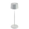 Olivia batterilampe / bordlampe, hvid Hvide Lamper|Transportable Lamper