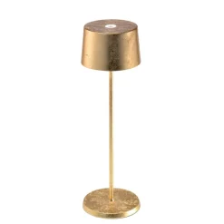 Online Olivia batterilampe / bordlampe, antik guld Transportable Lamper|Lamper Til Sofabord
