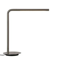 Online Omni bordlampe m/USB, stål Skrivebordslamper|Lamper Til Reol