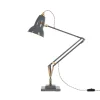 Original 1227 bordlampe, messing/grå Messinglamper|Skrivebordslamper