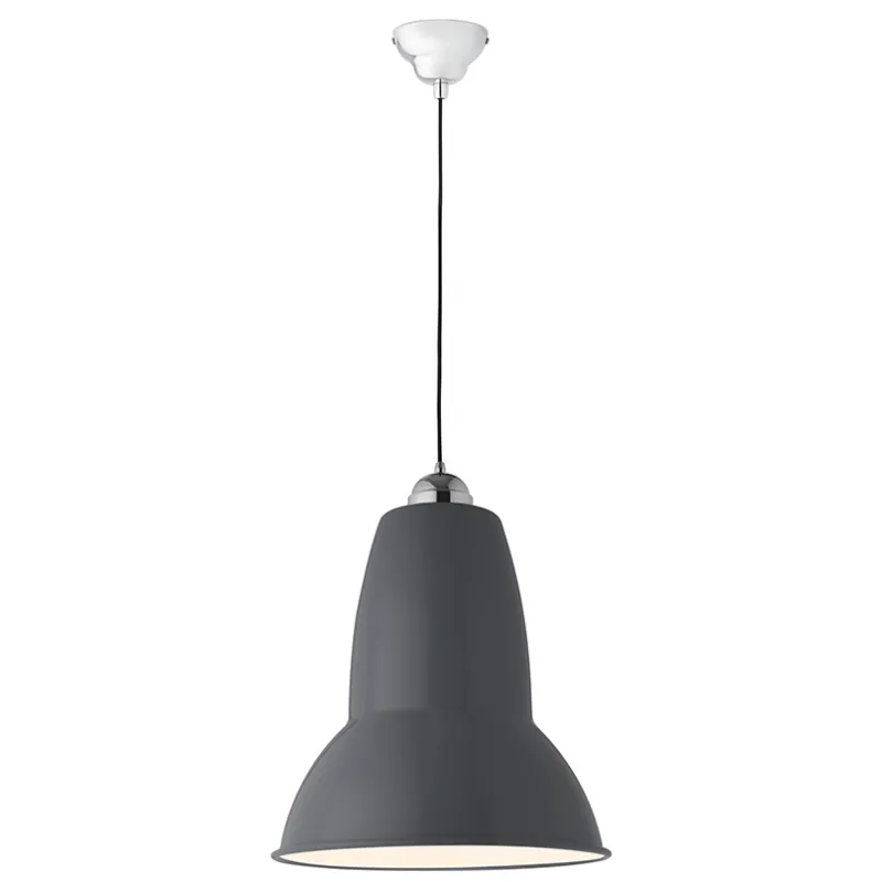 Discount Original 1227 giant pendel, blank grå Køkkenlamper|Kontorlamper